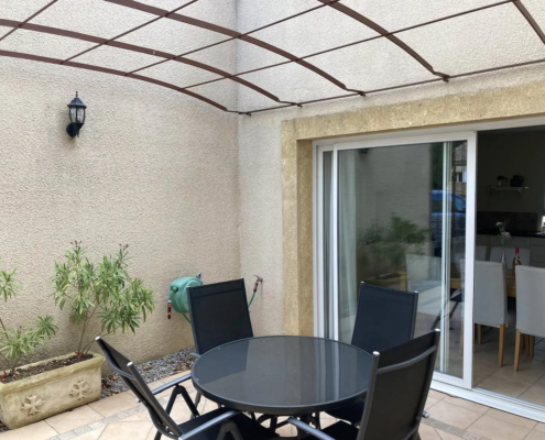Syrah patio bij keuken